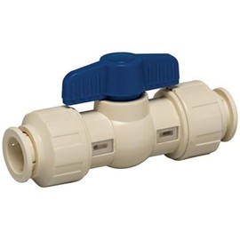 HOMEWERKS WORLDWIDE 126-8-12-12B 1/2" Push Fit CPVC Valve