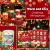 SCENTORINI Scented Candle, 50g*12 Scents with Surprise Holiday Natural Soy