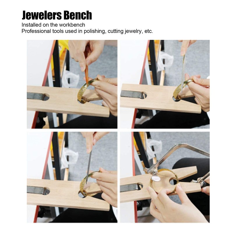 BORDSTRACT Wooden Workbench Jewelers, Bench Clamp Clamp C-Shaped V-Slot on