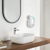 Wipes Dispenser for Bathroom | Suction Cup Clear No Punching