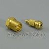 RIVERWELD TIG Welding Torch Fitting Connector Adapter Miller Gas Quick