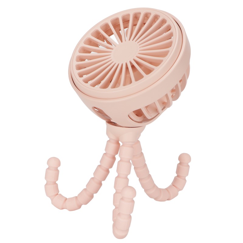 Mini Portable Fan 3 Speed 360° Rotatable Rechargeable Desktop Fan