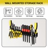 Rostationa Screwdriver Plier Organizer Wall Mount,Screwdriver Rack,Metal Plier Holder Utility