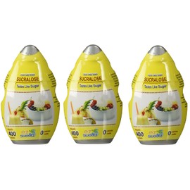 EZ-Sweetz (3 Pack |1.05oz - Liquid Sweetener 400 Servings/Bottle)