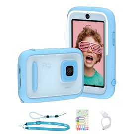 myFirst Camera 50 - New AI Editor Camera for Children Digital Camera 20MP Photos 1080P Video, Front & Selfie Lens Christmas Birthday Gifts for Boys & Girls Age 4-15 Years Portable