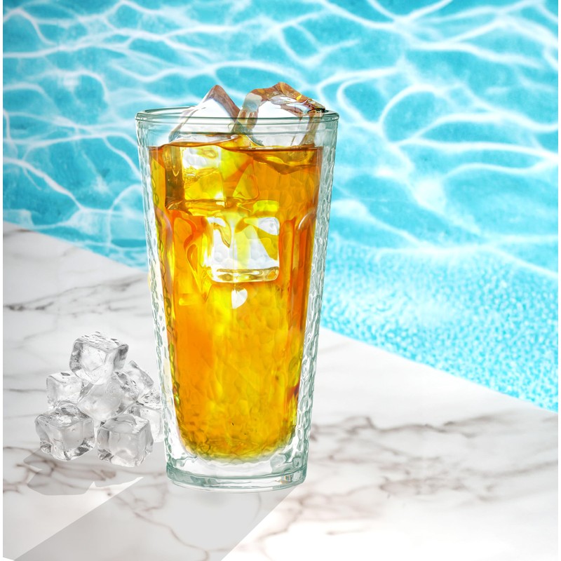 KLIFA- NICE- 20 oz, Acrylic Insulated Tumbler Set, Double-wall Drinking