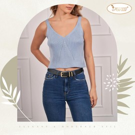 JASGOOD Women Leather Belt for Jeans Pants Fashion Ladies Leather Waist Belt Gold/Sliver Buckle Belt, Black(gold buckle), S