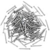 100pcs Finishing Nails Hand-Drive Hardware Carbon Steel Nail 25mm 1-inches