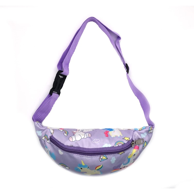 Kids Waist Fanny Pack Purple