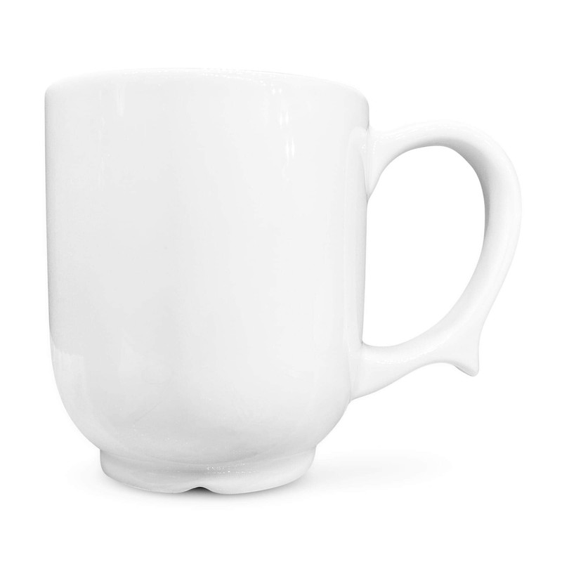 Dignity by Wade Large Handled Cup - White