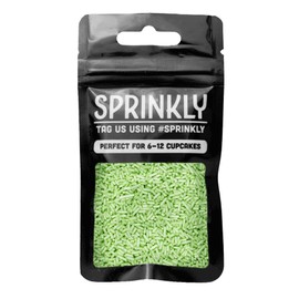 SPRINKLY - Glimmer Strands (No E171) - Pastel Green - 30g