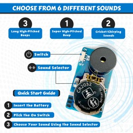 Stocking Fillers Kids Christmas Stocking Fillers for Boys Stocking Fillers for Teenage Boys Prank Present Annoying Noise Maker PCB Gadget