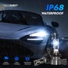 NOVSIGHT H11 H8 H16 LED Fog Light Bulbs - 500%