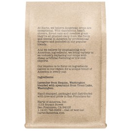 Lavender Mint, 100+ Servings, Eco-Conscious Zip Pouch, Caffeine Free, Pure Loose Leaf Tea Grown in America, 14 Ounce (Large)