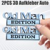 Old Man Edition Emblem, 2025 New Car Sticker for Men,