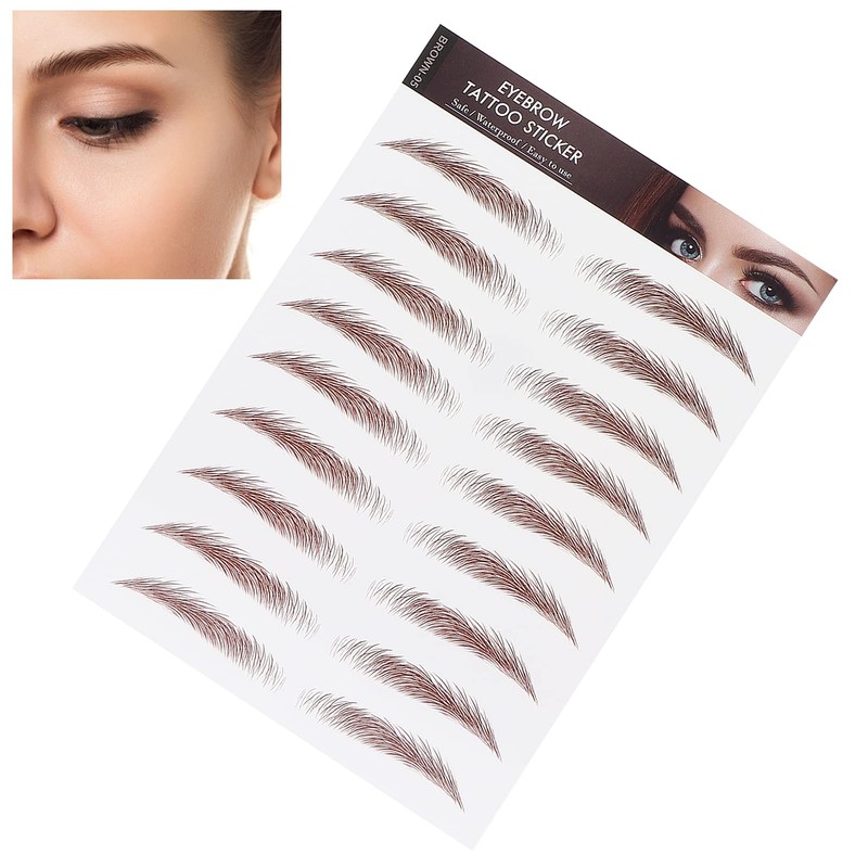 Pegatina de Transferencia de Cejas para Mujeres Pegatinas de Tatuaje