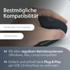 MediaRange ergonomische 6-Tasten Funk-Maus mit optischem Sensor für Linkshänder, schwarz