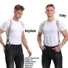 LazarsSpace Men's Side Suspenders with Dual Clips Per Side -