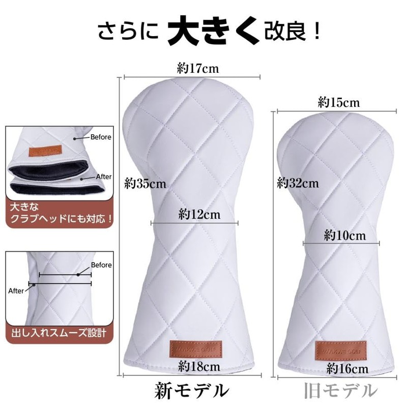 Headcover Set Driver Headcover Wood Cover Utility Golf Headcover UT