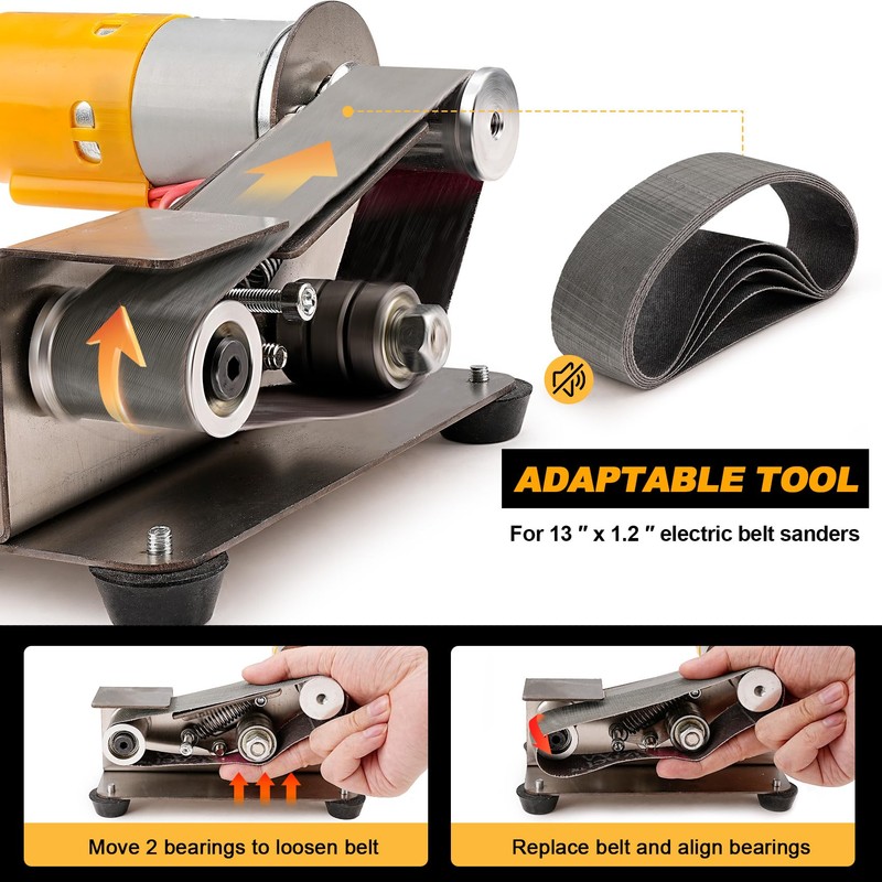 Sbestily 10 Pack 1.2" x 13" Replacement Knife Sharpener Sanding