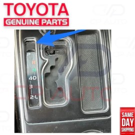 Toyota 05 - 15 TOYOTA TACOMA SHIFT LOCK RELEASE BUTTON TRIM COVER BLACK CAP OEM NEW