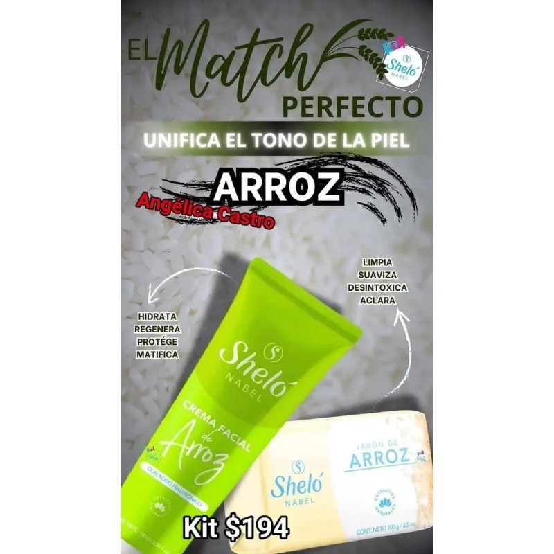 Shelo Nabel Crema Arroz