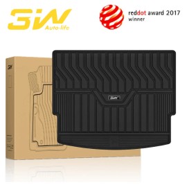 3W Trunk Mats for 2021-2025 Nissan Rogue TPE All Weather Cargo Liner Custom Fit