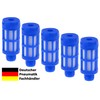 Pneumatic Silencer 1/8 Inch Plastic Set of 5 Industrial Quality