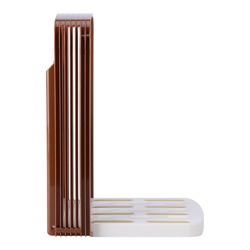 Wakects Bread Slicer, Foldable, Adjustable, Non-Slip, ABS Resin