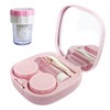CADEVED Contact Lens Case Kit with Cleaner Washer, Contact Lenses