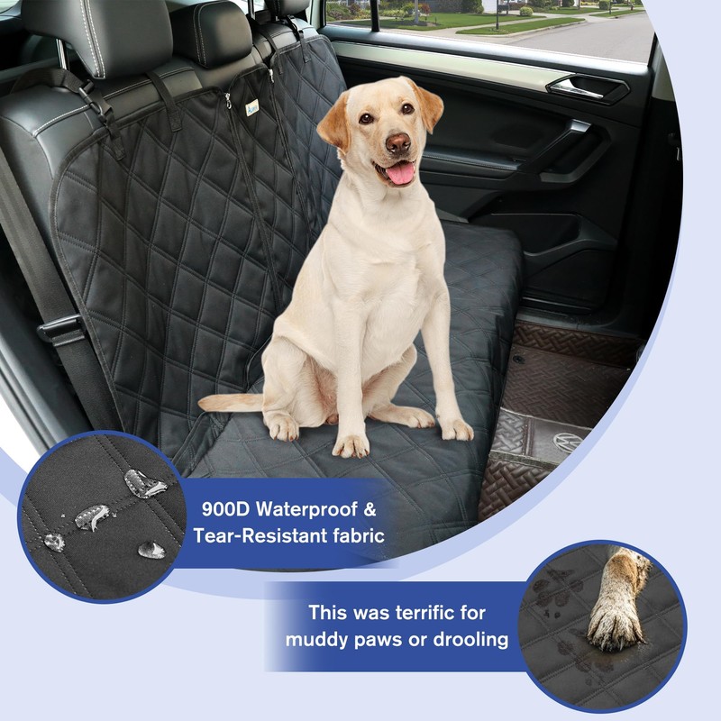 ALLANSING XL Back Seat Cover - Tailored for Full-Size Trucks/SUVs