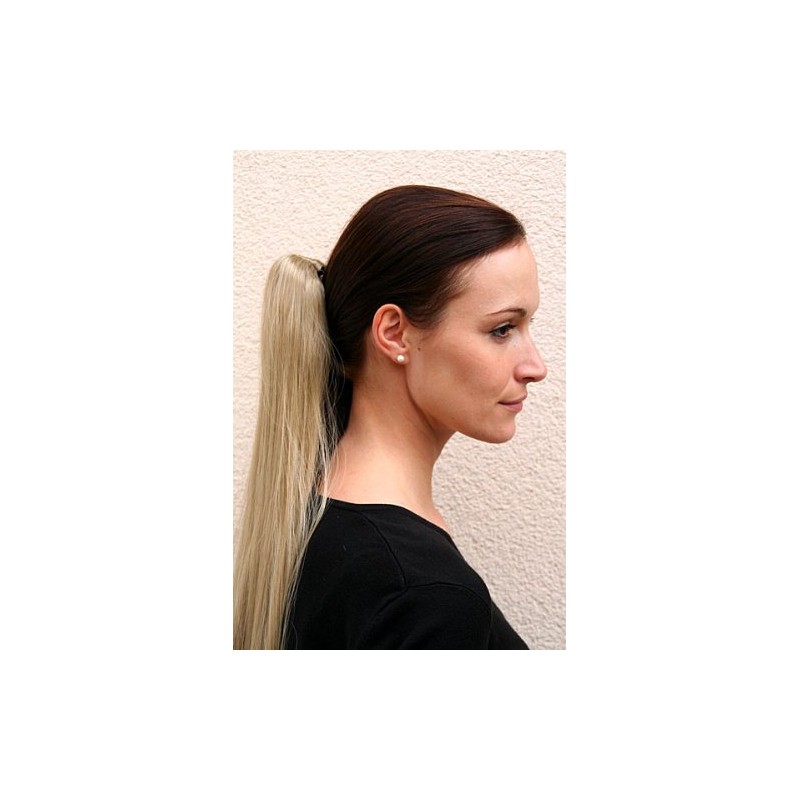 Hairpiece PONYTAIL very long straight medium BLOND (T113 Colour 24)