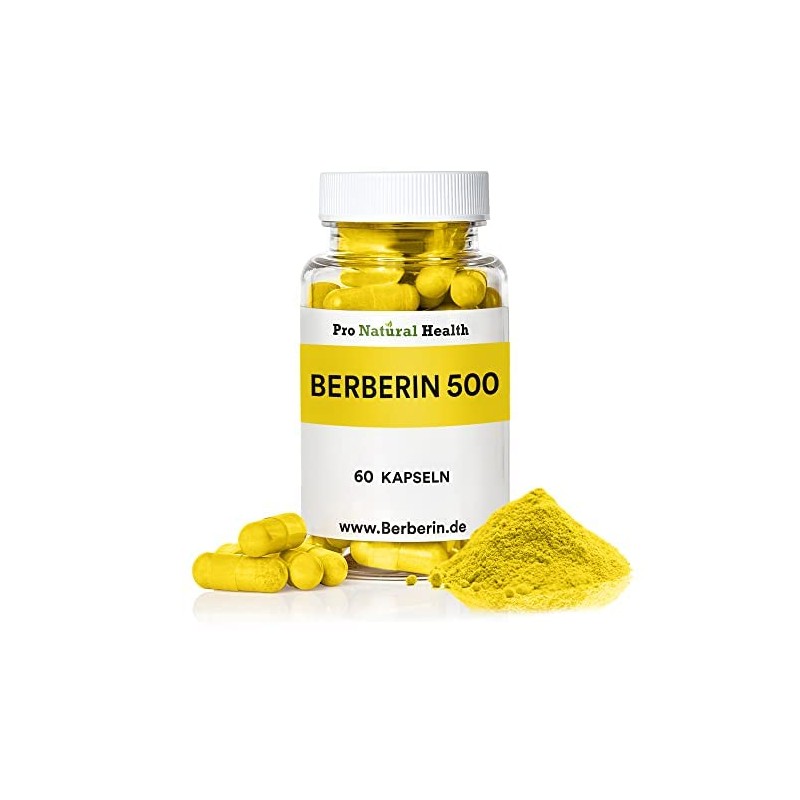 Berberine 500 mg, 60 capsules, high dose, top dietary supplement