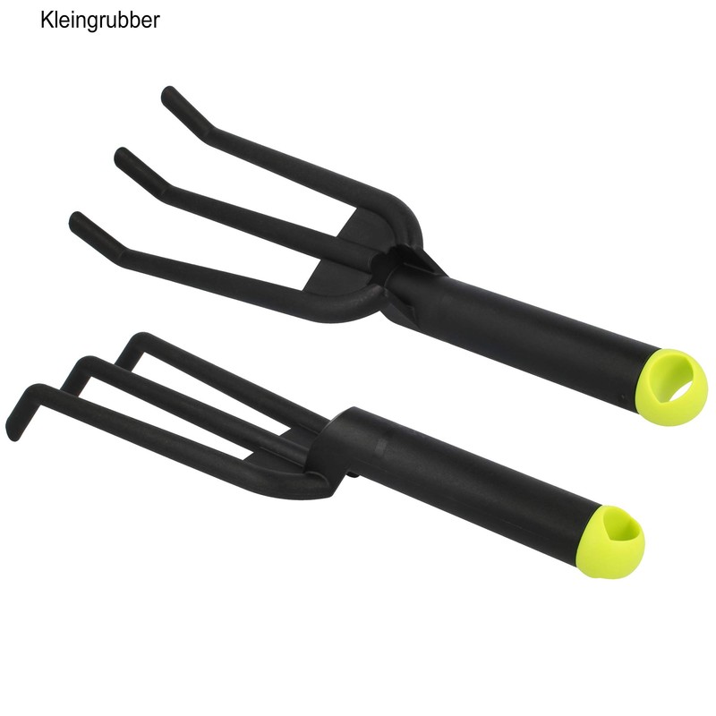 com-four® 3-Piece Premium Garden Tool Set - Small Cultivator, Flower