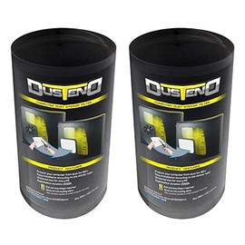 DustEND Fine Purification Computer Dust Filter, Model G3, Black, 2-Pack