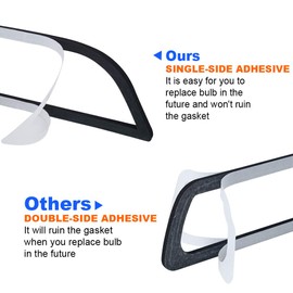 MOFORKIT 3rd Third Brake Light Seal Gasket Compatible with 2015 to 2020 F150 2017 to 2022 F250 F350 Super Duty