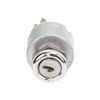 Universal Ignition Switch Lock Cylinder with Keys Aluminum Alloy Replacement
