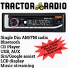 Generic Tractor Radio with Easy Plug & Play Harness AM