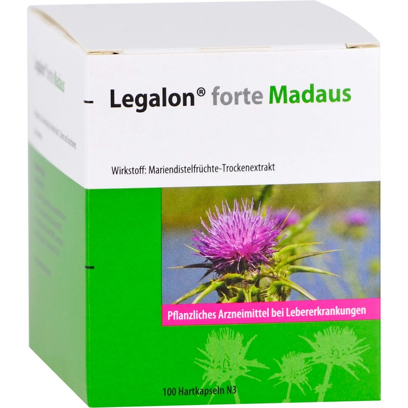 Legalon forte Madaus Hartkapseln bei Lebererkrankungen, 100 St. Kapseln