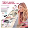 Kit Paleta De Maquillaje Profesional Con Espátula Y Cepillo