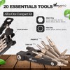 IMPALAPRO Bike Tool Kit Set 20 in 1 Compact and
