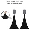 20 colors available .2x spandex stretch speaker stands scrims, SINGLE