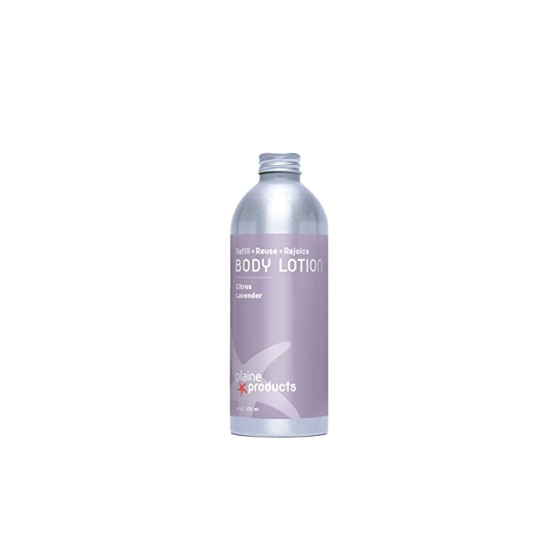 Loción corporal ecológica: Citrus Lavender, 16 oz (recarga sin bomba)