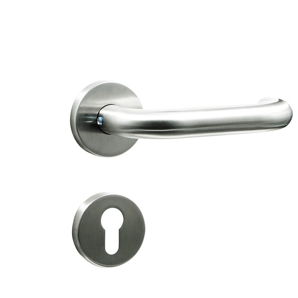 Buddy4Home Door Handle Paris Profile Cylinder PZ Door Handle Rosette