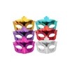 12 Antifaces Metalicos Plastico Antifaz Fiest