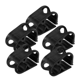 ULTECHNOVO 5Pcs Adjustable Plastic Tube Clamps Hose Shut Off Clips for Water Flow Control for Laboratory Use and DIY Projects Efficient Hose Management