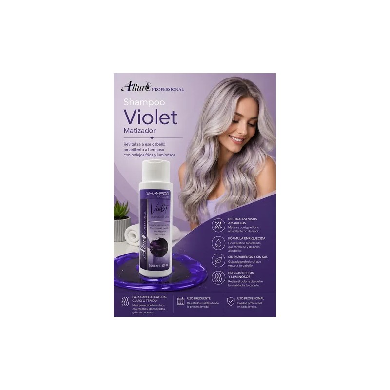 Shampo Matizador Violeta 330