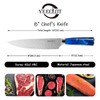 Cuchillo de Chef Japonés Profesional 8inch, Yeeclot Nuevo Mango de
