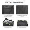 Fekey&JF Hanging Car Trash Can with Storage Pockets, Waterproof Leakproof