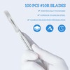 10R Dermaplane Blades – Sterile Stainless Steel Surgical Scalpel Blades